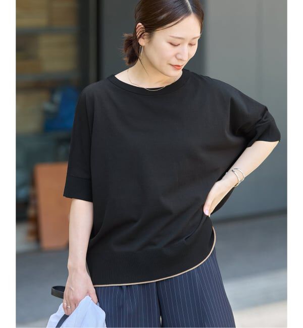 JOURNAL STANDARD「【UVカット/洗える/接触冷感】WASHABLE COOL UV ドルマンプルオーバー」|ニット・セーター|