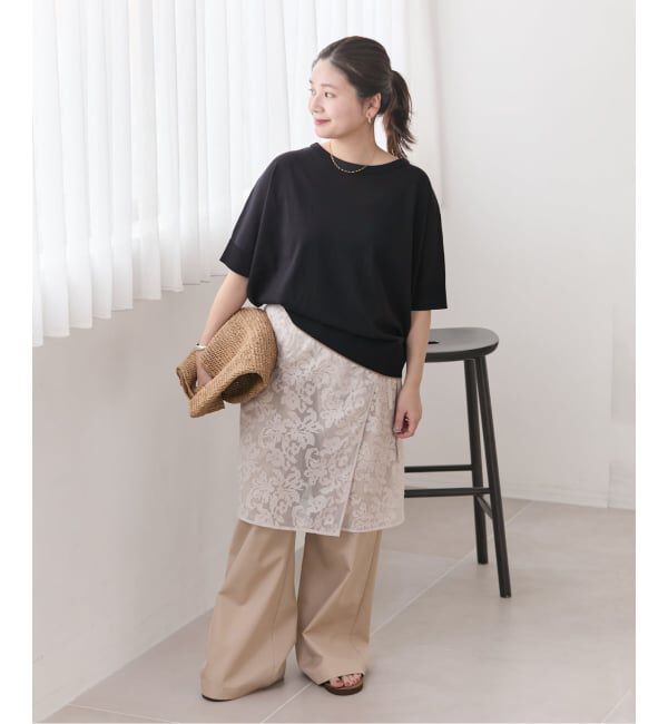 JOURNAL STANDARD「【UVカット/洗える/接触冷感】WASHABLE COOL UV ドルマンプルオーバー」|ニット・セーター|