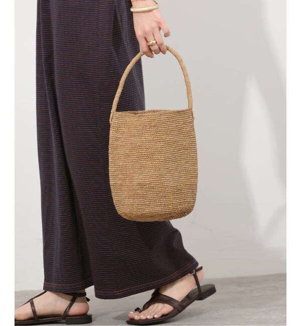 JOURNAL STANDARD relume「《追加2》【MADE IN MADA /メイドインマダ】 NAIVO BAG：ハンドバッグ」|ハンドバッグ|ベージュ