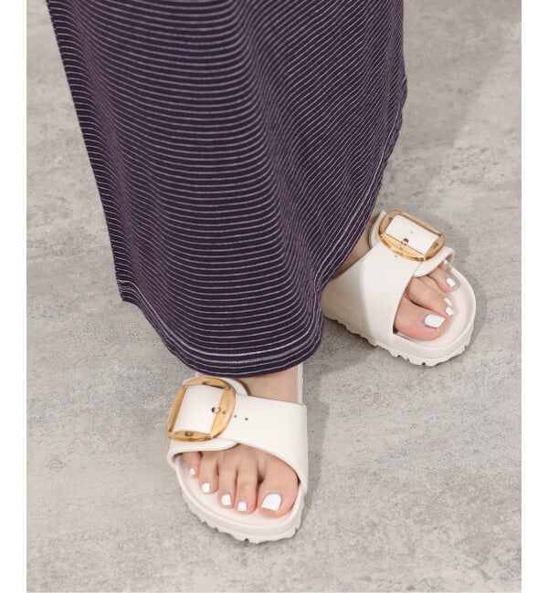 JOURNAL STANDARD relume「【BIRKENSTOCK/ビルケンシュトック】MADRID BIG BUCKLE EVA：サンダル」|サンダル|ホワイト B