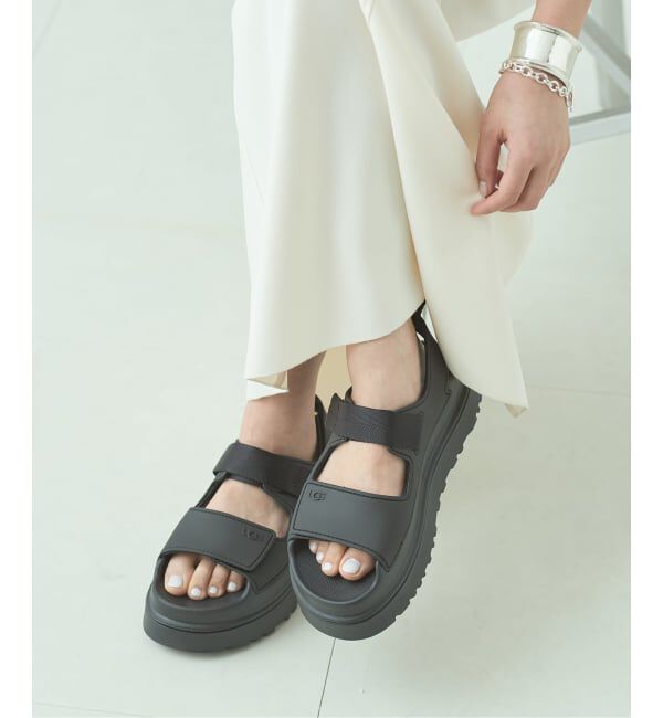 journal standard L'essage「UGG/アグ W GOLDENGLOW サンダル 1152685-BLK」|その他|