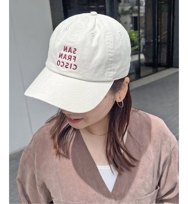 JOURNAL STANDARD「別注【J.J.Mercer / ジェイジェイマーサー】 LOGO CAP」|キャップ・キャスケット|ベージュ