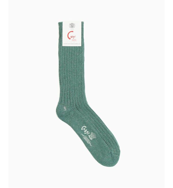 JOURNAL STANDARD「CORGI / コーギー SOFT COTTON *GRITTER SOX」|ソックス|グリーン D