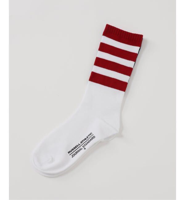 JOURNAL STANDARD「《予約》別注【RUSSELL ATHLETIC*JM for JS】LOGO SOCKS」|ソックス|