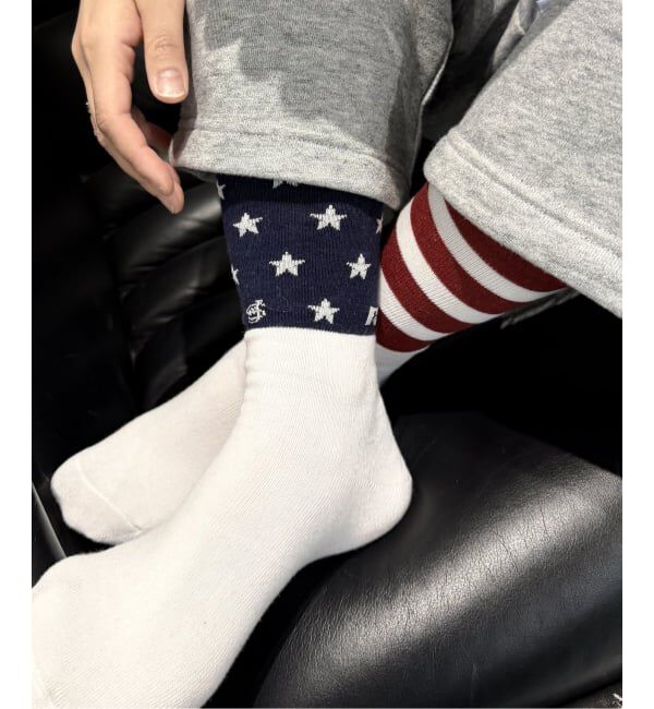 JOURNAL STANDARD「《予約》別注【RUSSELL ATHLETIC*JM for JS】LOGO SOCKS」|ソックス|
