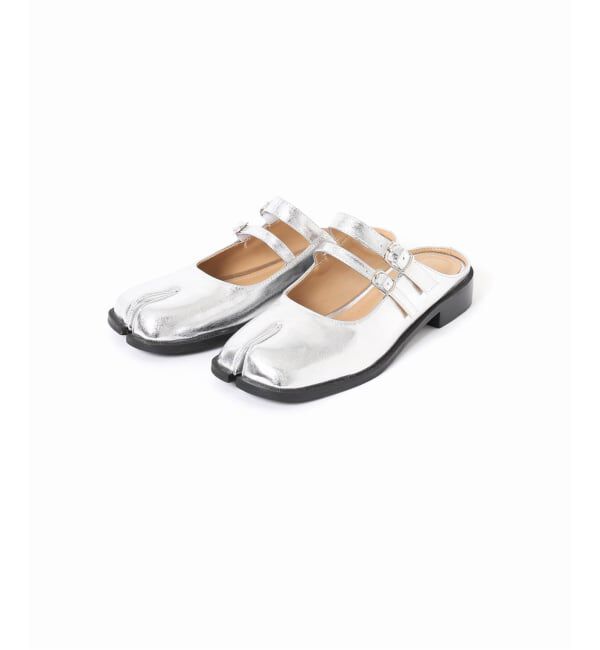 U by SPICK&SPAN「PAES/ぺイズ Double Buckle Mule metal」|その他|