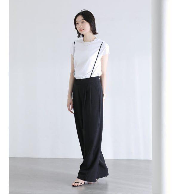  「【洗える】接触冷感スムースハイネックプルオーバー」|Tシャツ・カットソー|