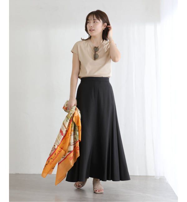  「【洗える】接触冷感スムースハイネックプルオーバー」|Tシャツ・カットソー|