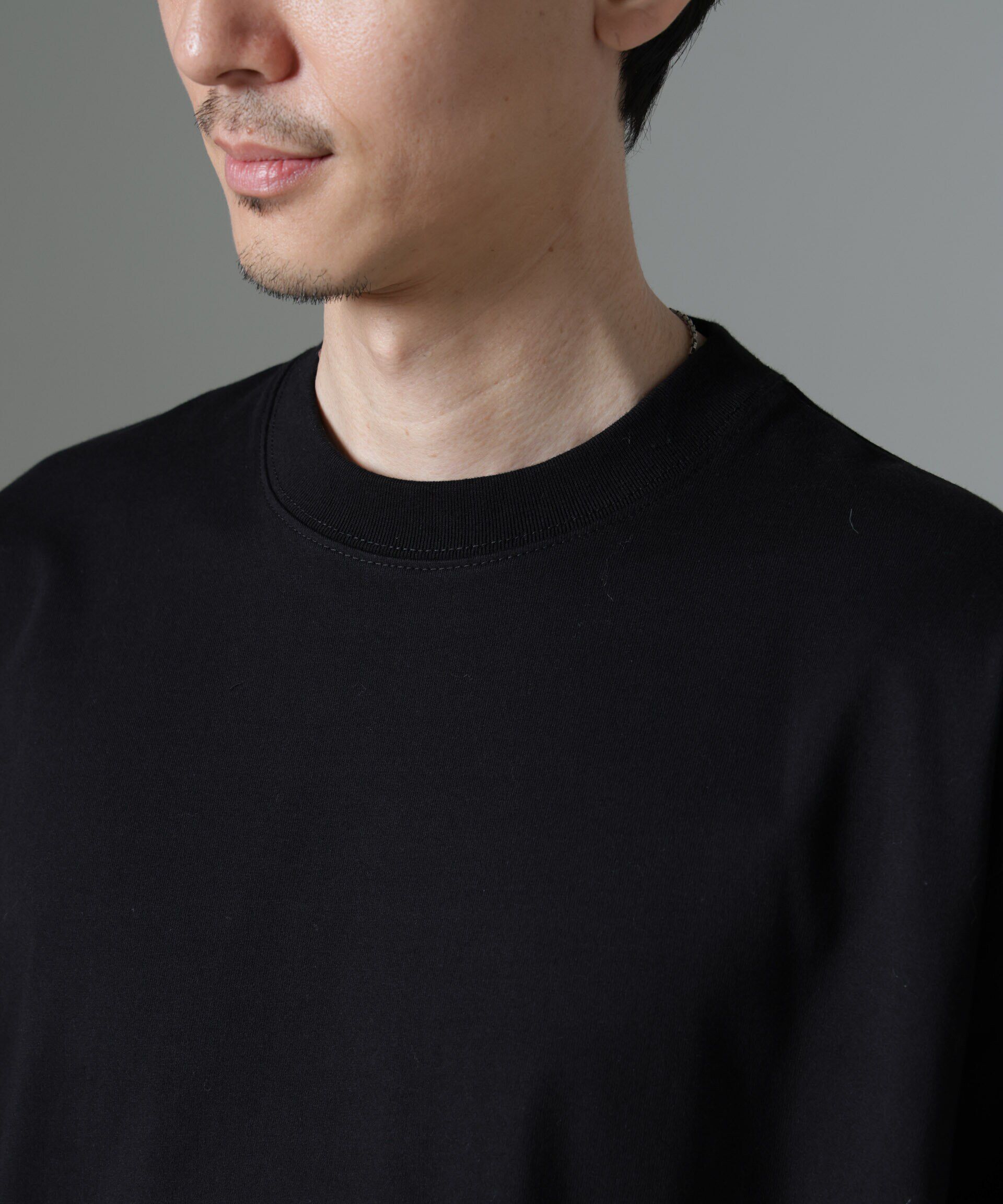 nano･universe「ビッグシルエットワンポイントTシャツ 長袖」|Tシャツ・カットソー|