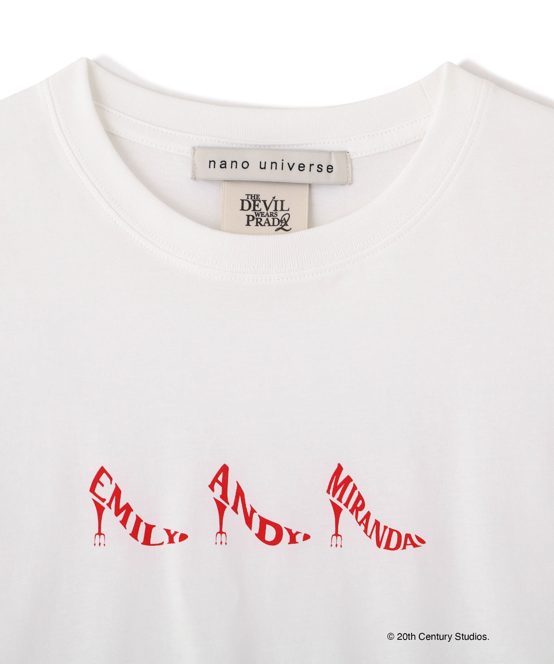 nano･universe「『プラダを着た悪魔2』 / TシャツB」|Tシャツ・カットソー|