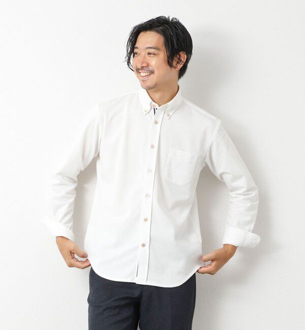 NOLLEY'S goodman「《ビジカジ対応》【ALBINI】吸水速乾テープBD 25AW」|シャツ・ブラウス|