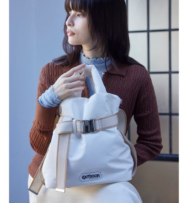 VIS「WEB限定再入荷【OUTDOOR PRODUCTS】VIS別注2WAYベルト付きパデッドトートバッグ」|トートバッグ|