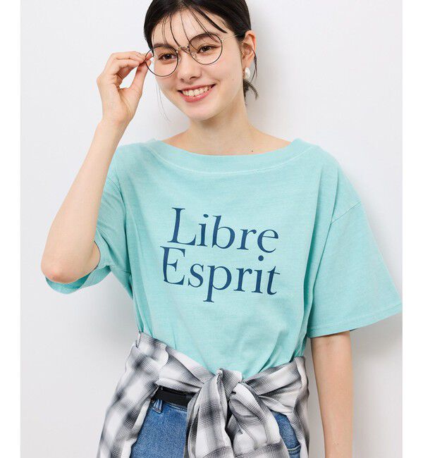 Rope&rsquo;Picnic「オフショルプリントハーフスリーブTシャツ」|Tシャツ・カットソー|