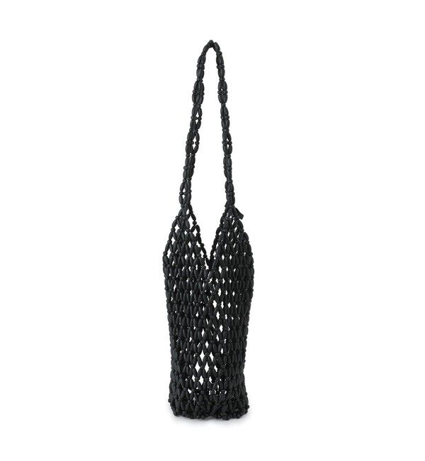 ADAM ET ROPE'「ウッドビーズバッグ」|トートバッグ|