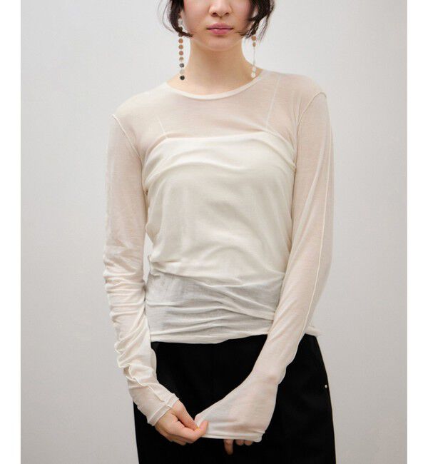 ADAM ET ROPE'「ロングスリーブカットソー」|Tシャツ・カットソー|
