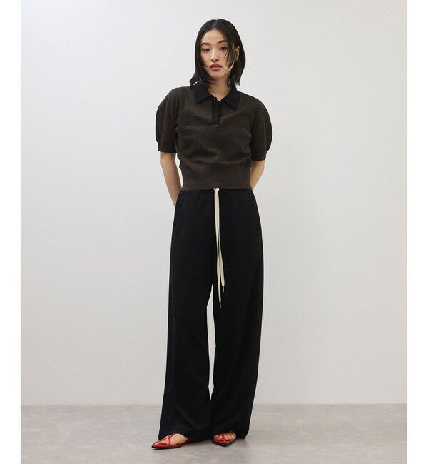 ADAM ET ROPE'「【定番】ラミーニットポロシャツ」|ポロシャツ|