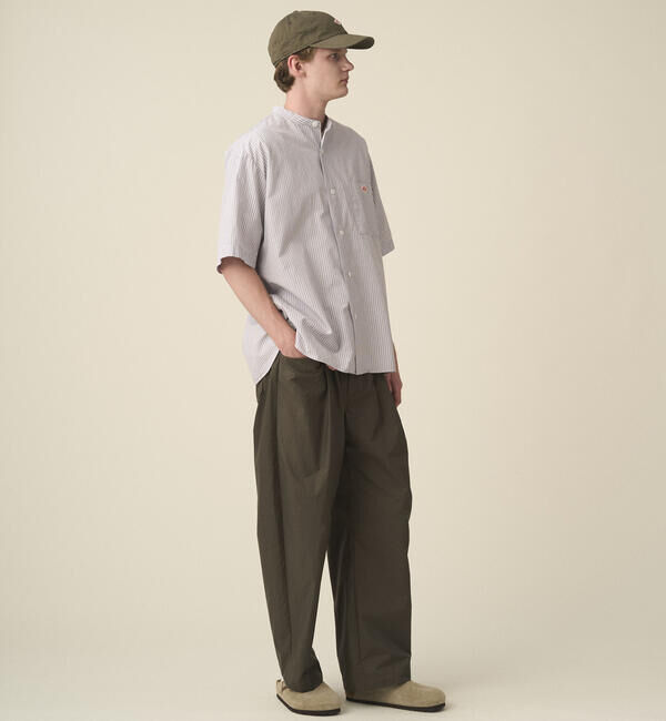DANTON「DANTON | スタナーナイロン 2タックイージーパンツ MEN」|チノ|OLIVE