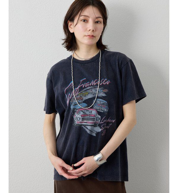  「カーレースTEE」|Tシャツ・カットソー|ネイビー