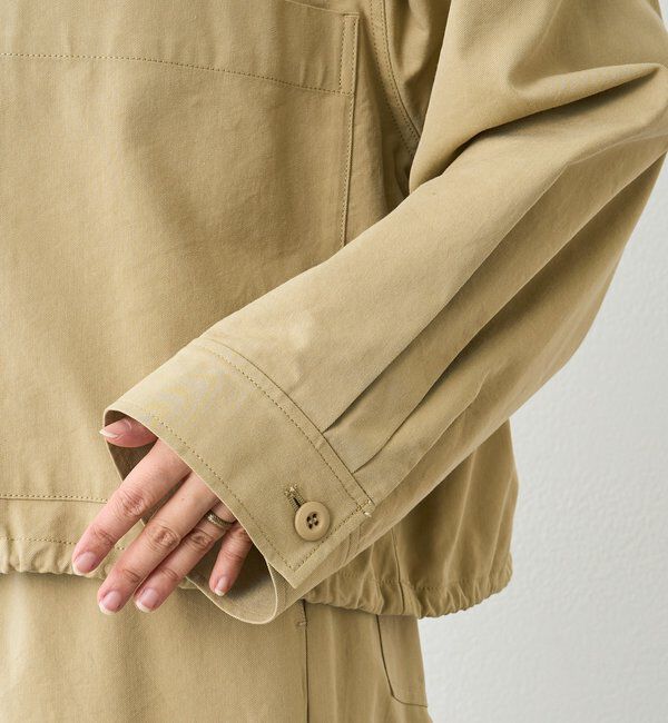  「【A・MONN】【セットアップ着用可能】ミリタリースタンドシャツ」|シャツ・ブラウス|