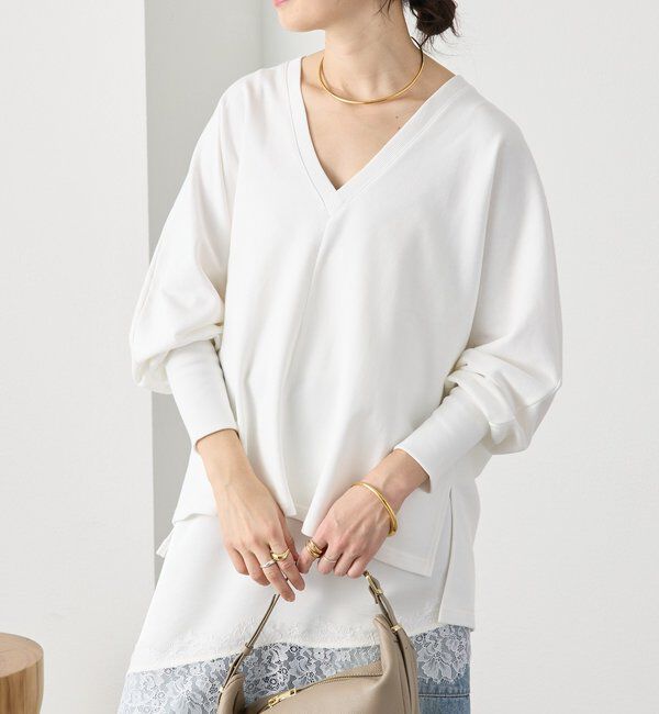  「【抜け感】ドルマンオーバースウェット」|Tシャツ・カットソー|