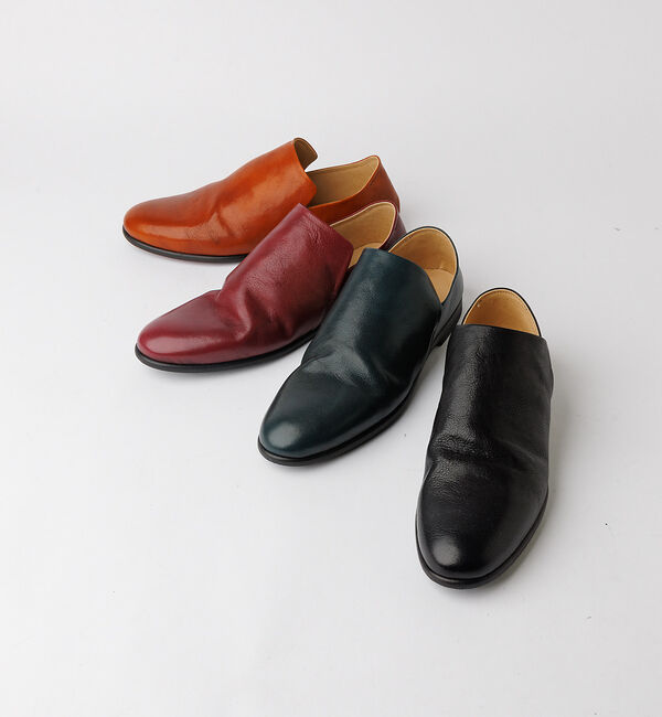 alfredoBANNISTER「【26S/S 新色追加】ソフトレザー ドレープシューズ」|スニーカー|