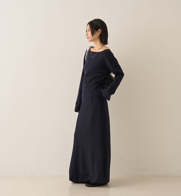 Rouge vif「【セットアップ対応】フレアドルマンニットプルオーバー」|ニット・セーター|