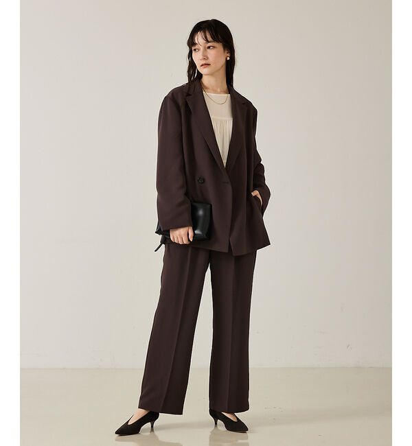 qualite「【セットアップ対応】ワイドダブルジャケット」|その他|