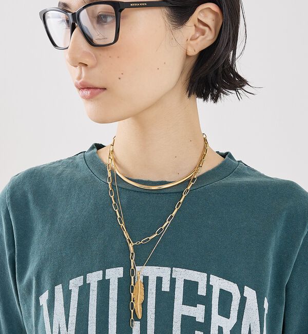 The Store by C' 「【Indian Jewelry】【別注】フェザーネックレス」|ネックレス|