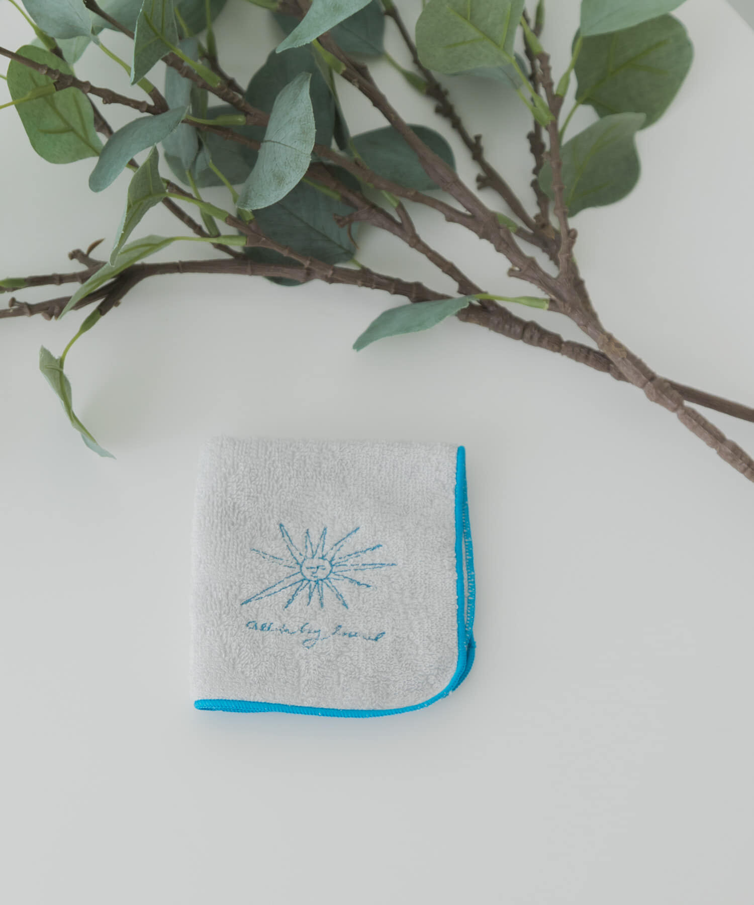URBAN RESEARCH DOORS「DOORS LIVING PRODUCTS　Mini Towel gray」|タオル|ライトブルー