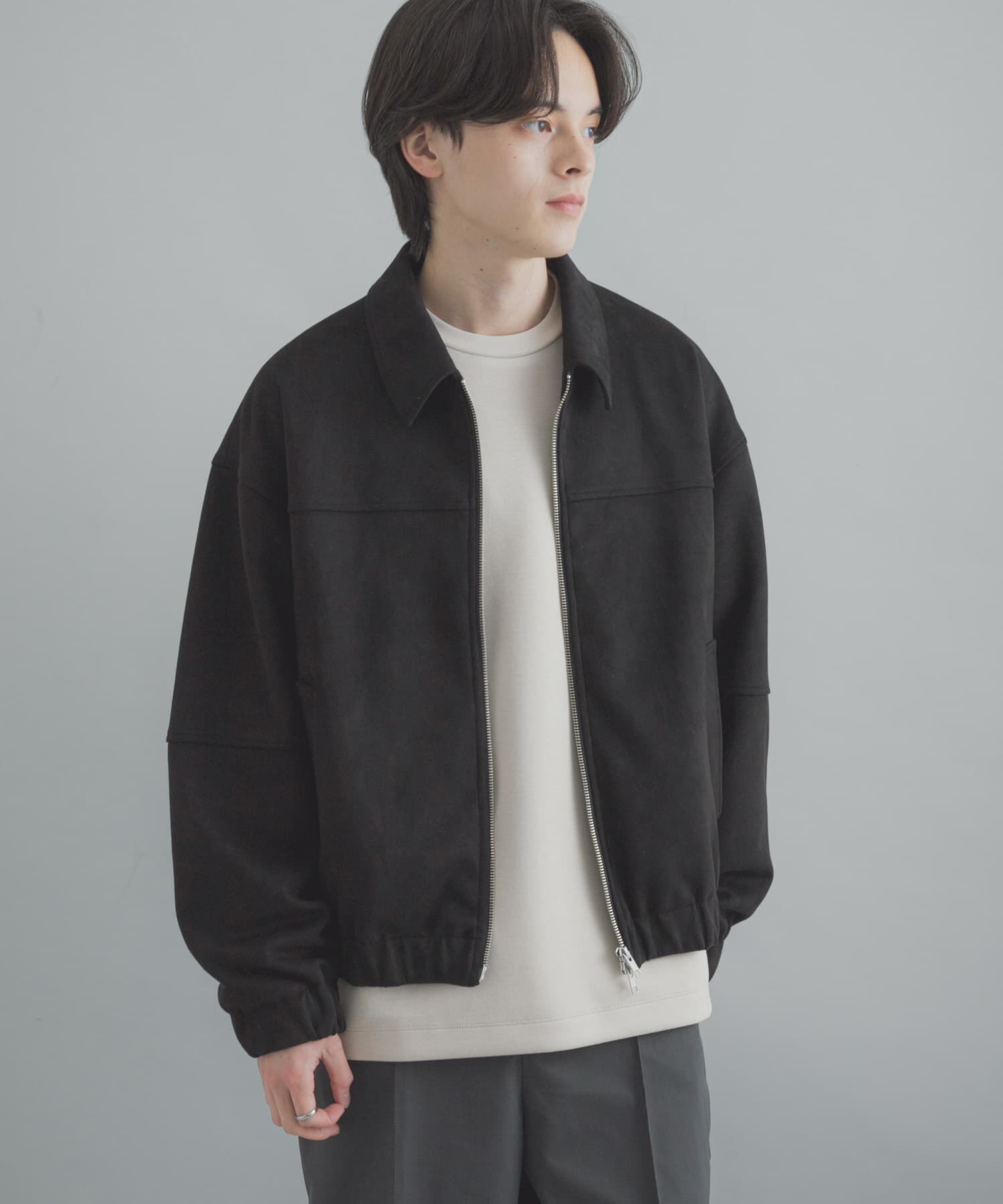 SENSE OF PLACE by URBAN RESEARCH「F/S ZIPブルゾン」|ブルゾン・スタジャン|