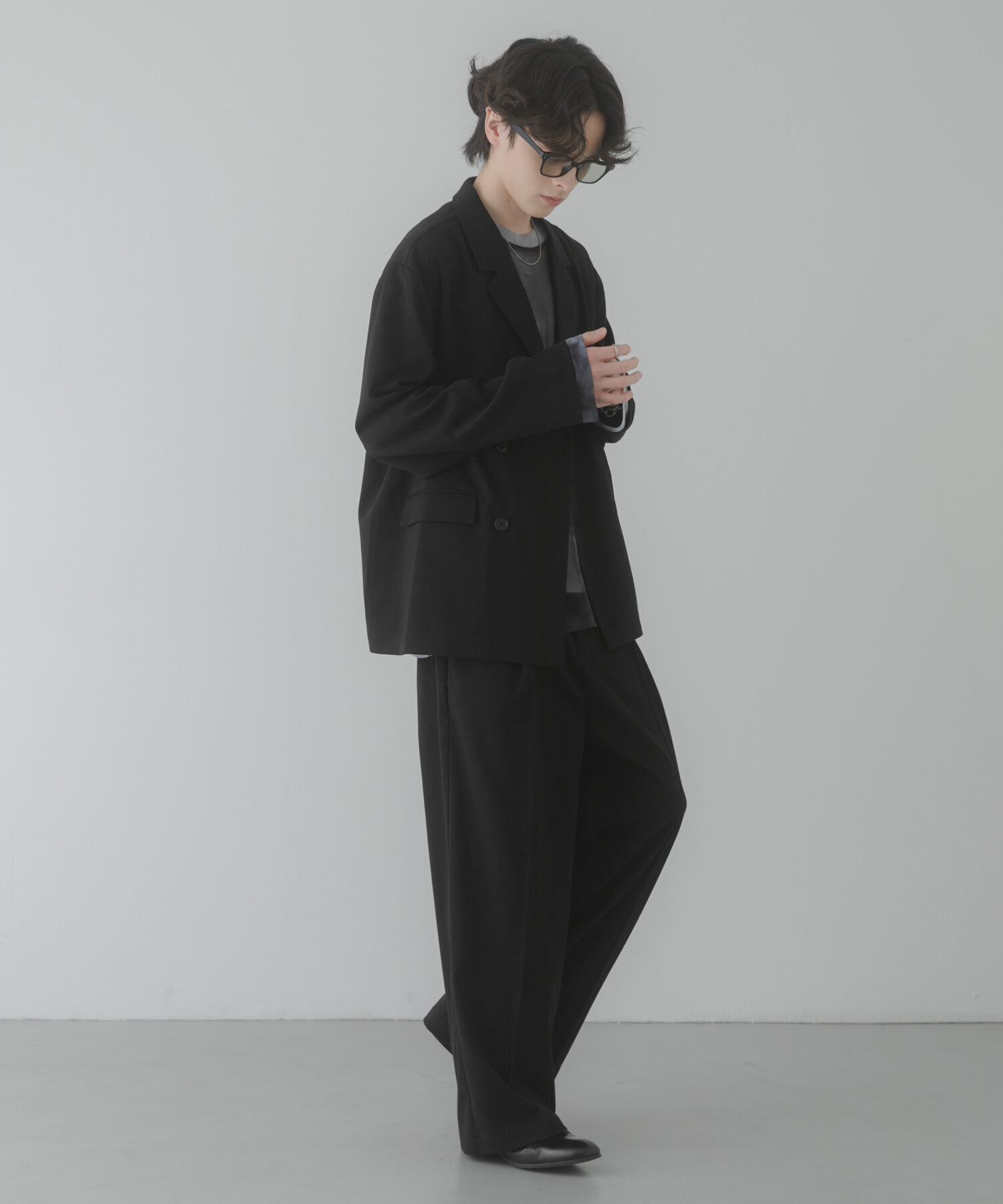 SENSE OF PLACE by URBAN RESEARCH「『イージーケア/速乾』リネンライクタックワイドスラックス」|その他|