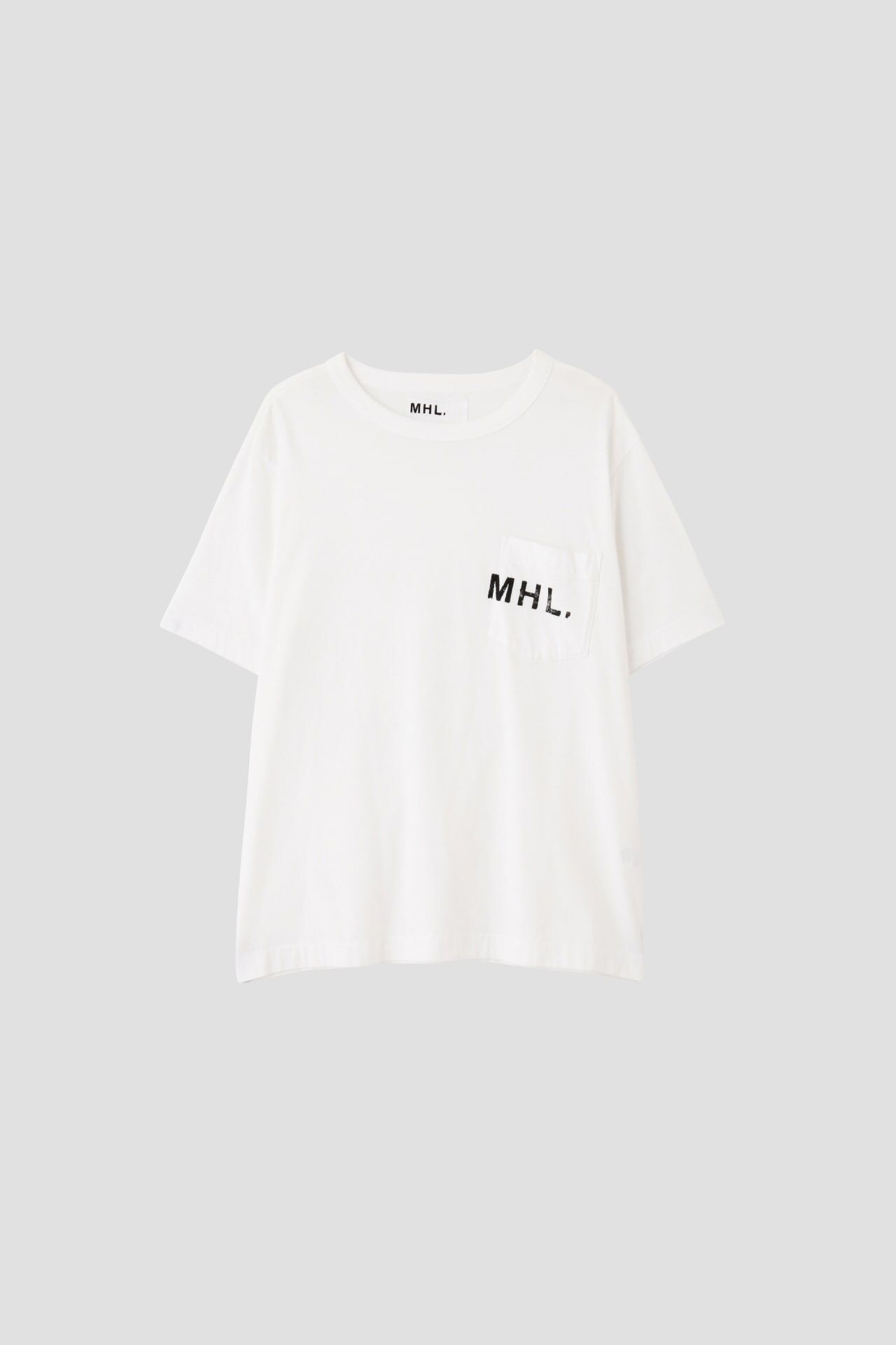 MHL.「PRINTED COTTON JERSEY TOP」|Tシャツ・カットソー|
