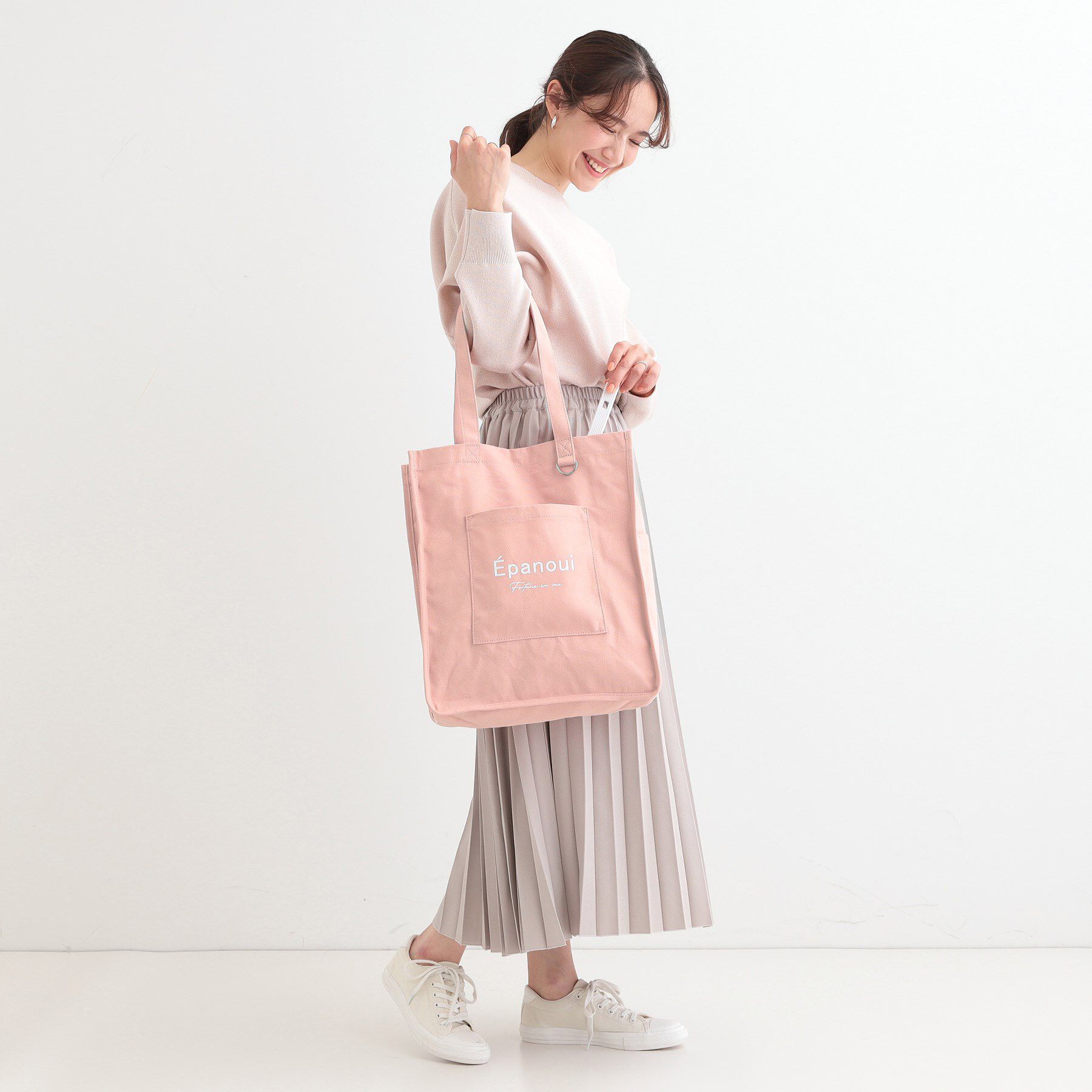 SHOO･LA･RUE「【推し活にも】うちわが入るトートバッグ」|トートバッグ|