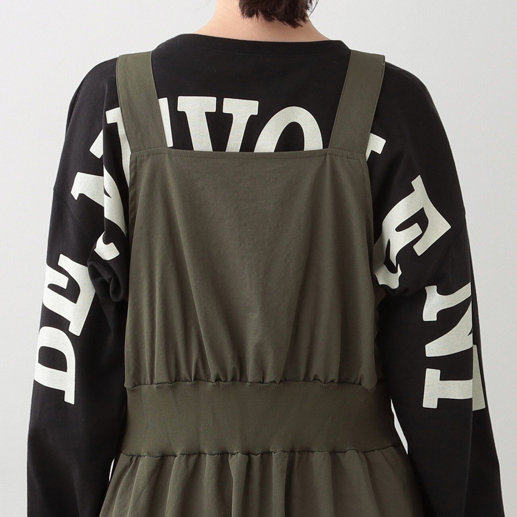 SHOO･LA･RUE「【S-LL】ロングシーズン着られる フロントZIPジャンスカ」|ワンピース|