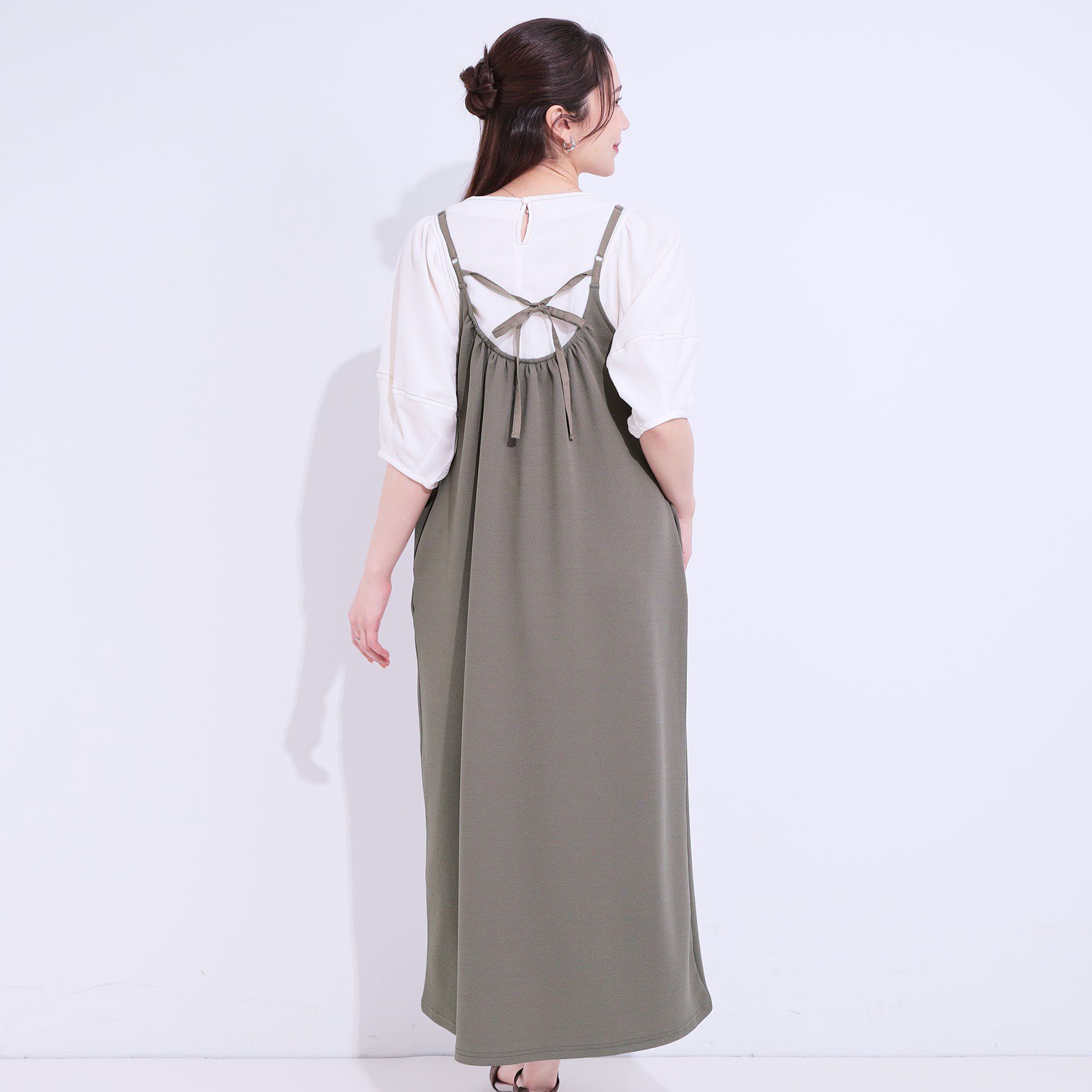 SHOO･LA･RUE「ぽこぽこギャザーキャミワンピース」|ワンピース|