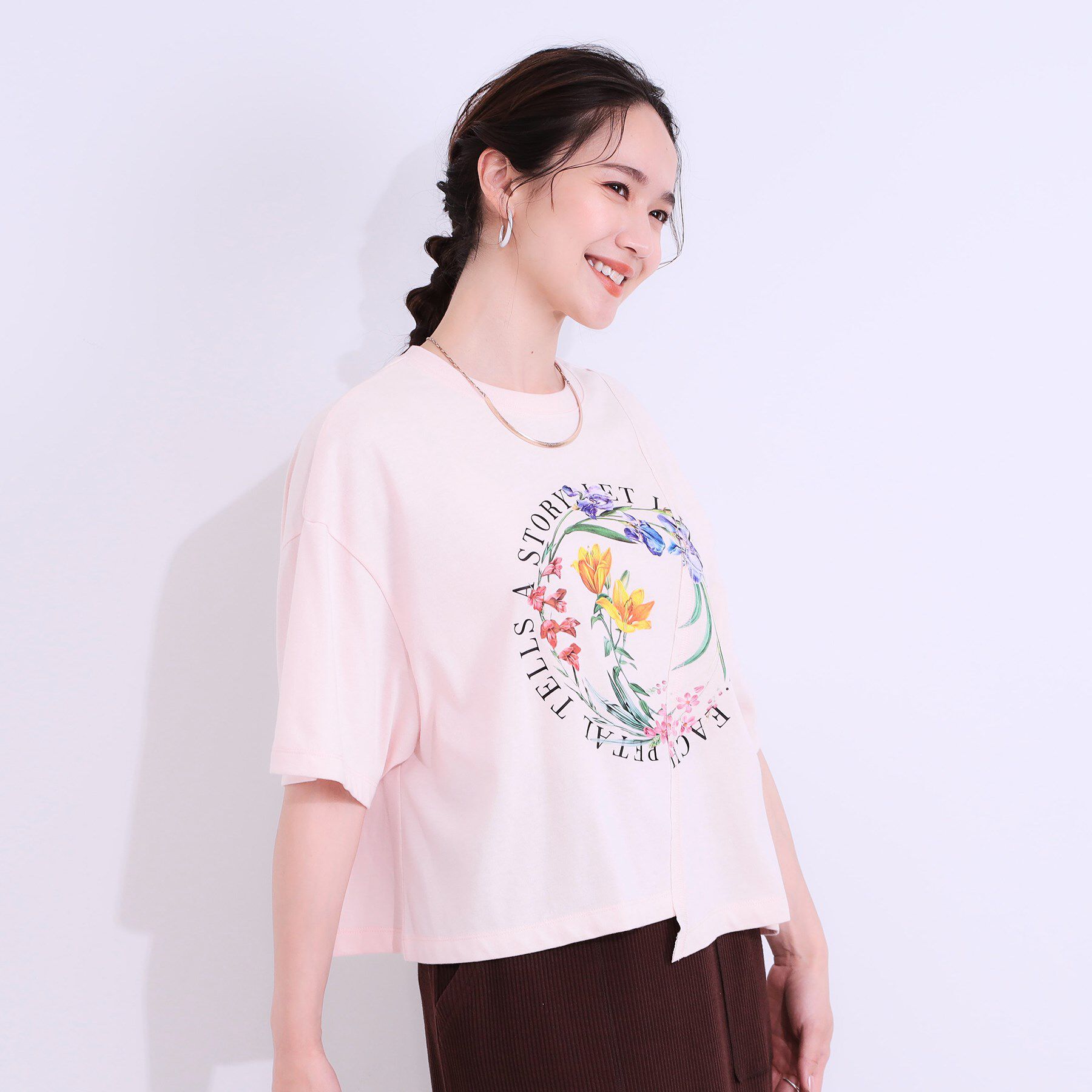 SHOO･LA･RUE「リメイク風Tシャツ」|Tシャツ・カットソー|