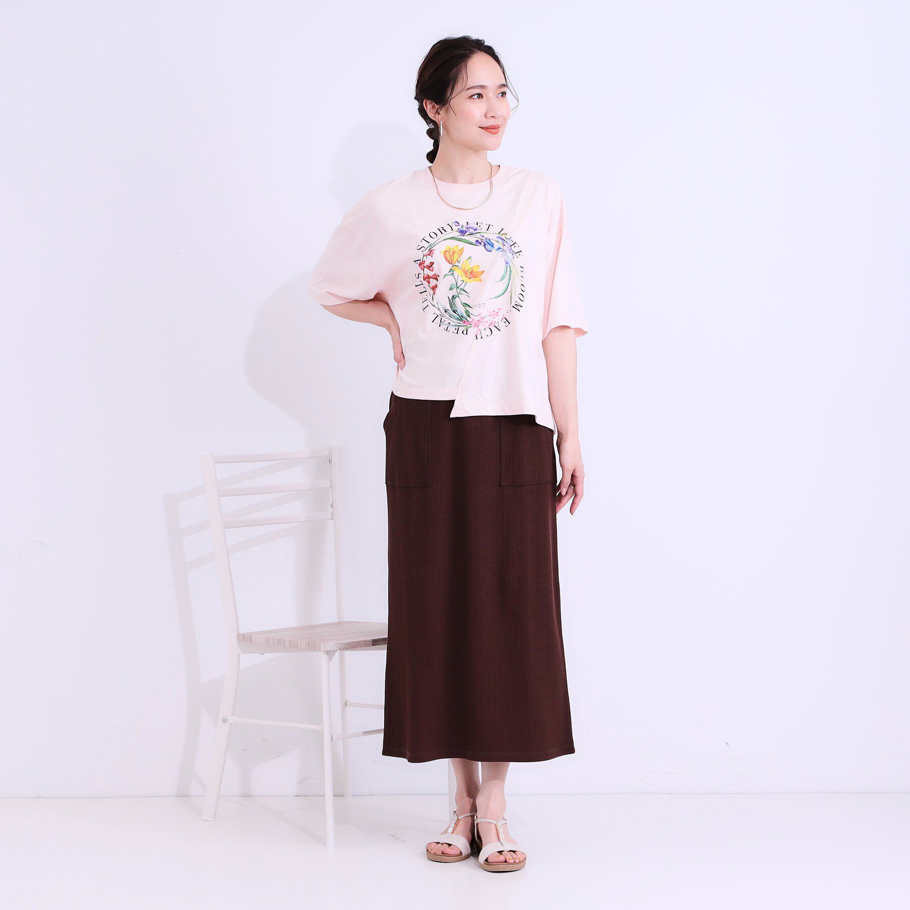 SHOO･LA･RUE「リメイク風Tシャツ」|Tシャツ・カットソー|