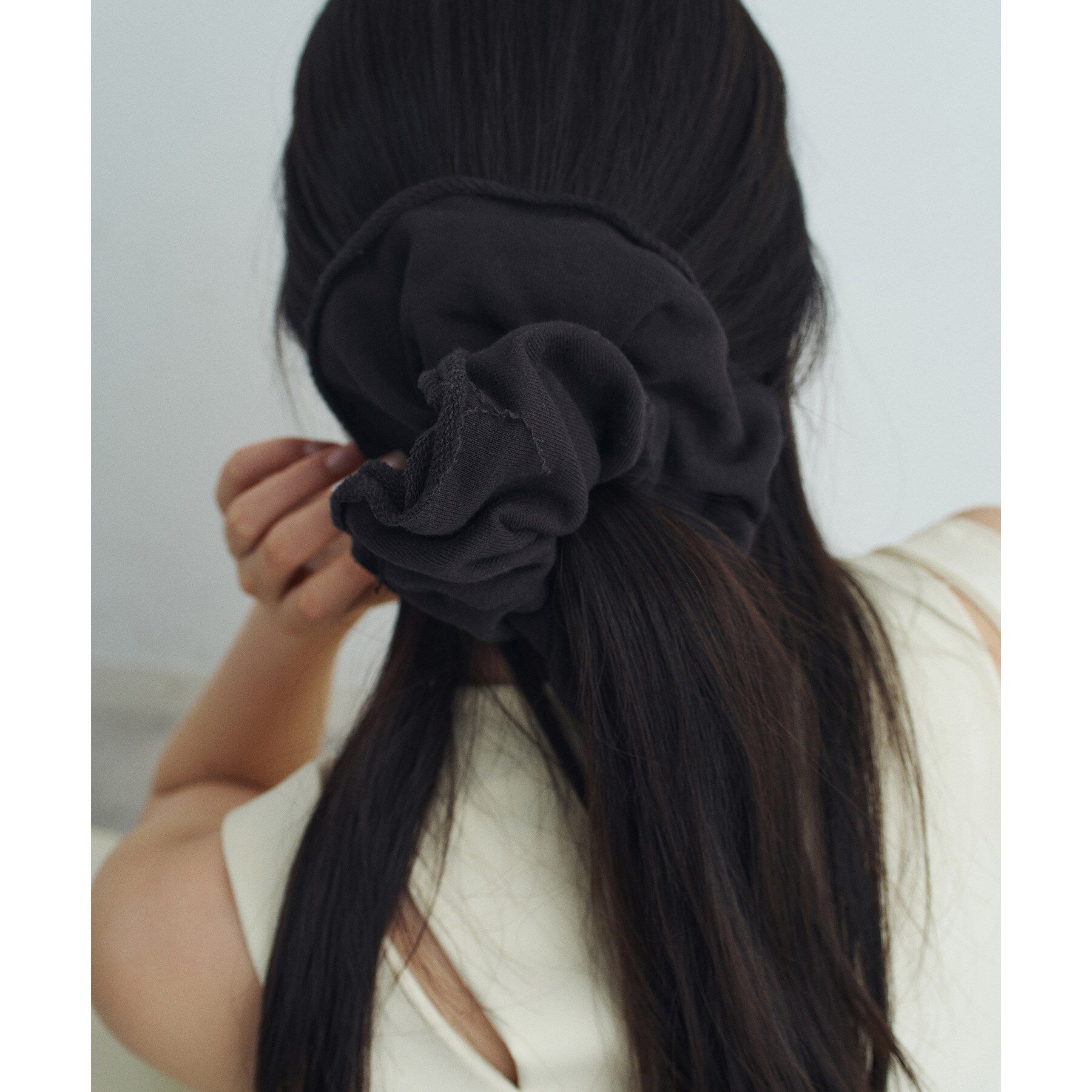 CODE A「heyep｜Sweat Fabric Scrunchie－Medium」|その他|