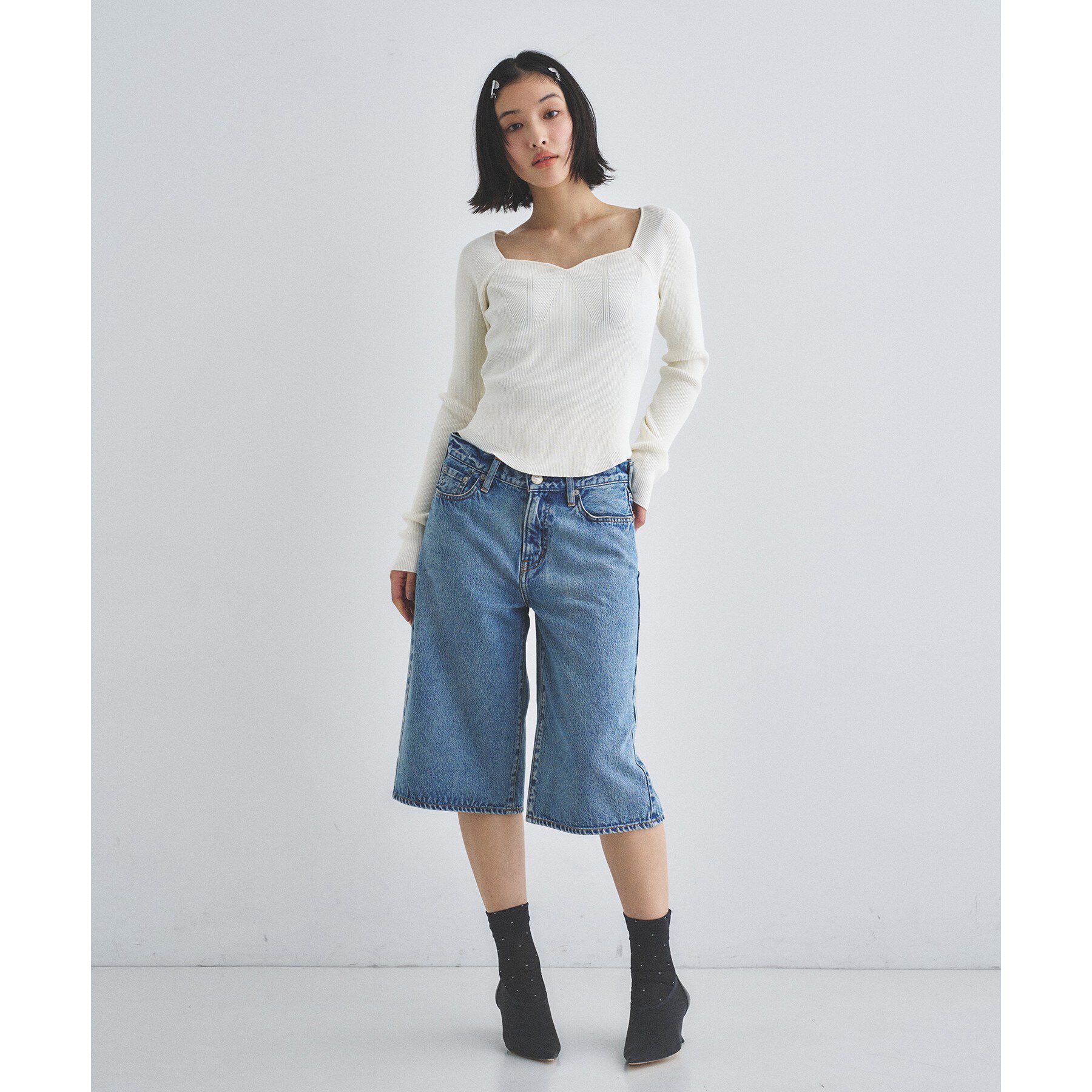 CODE A「piedi nudi｜SHEER DOT SOX」|ソックス|