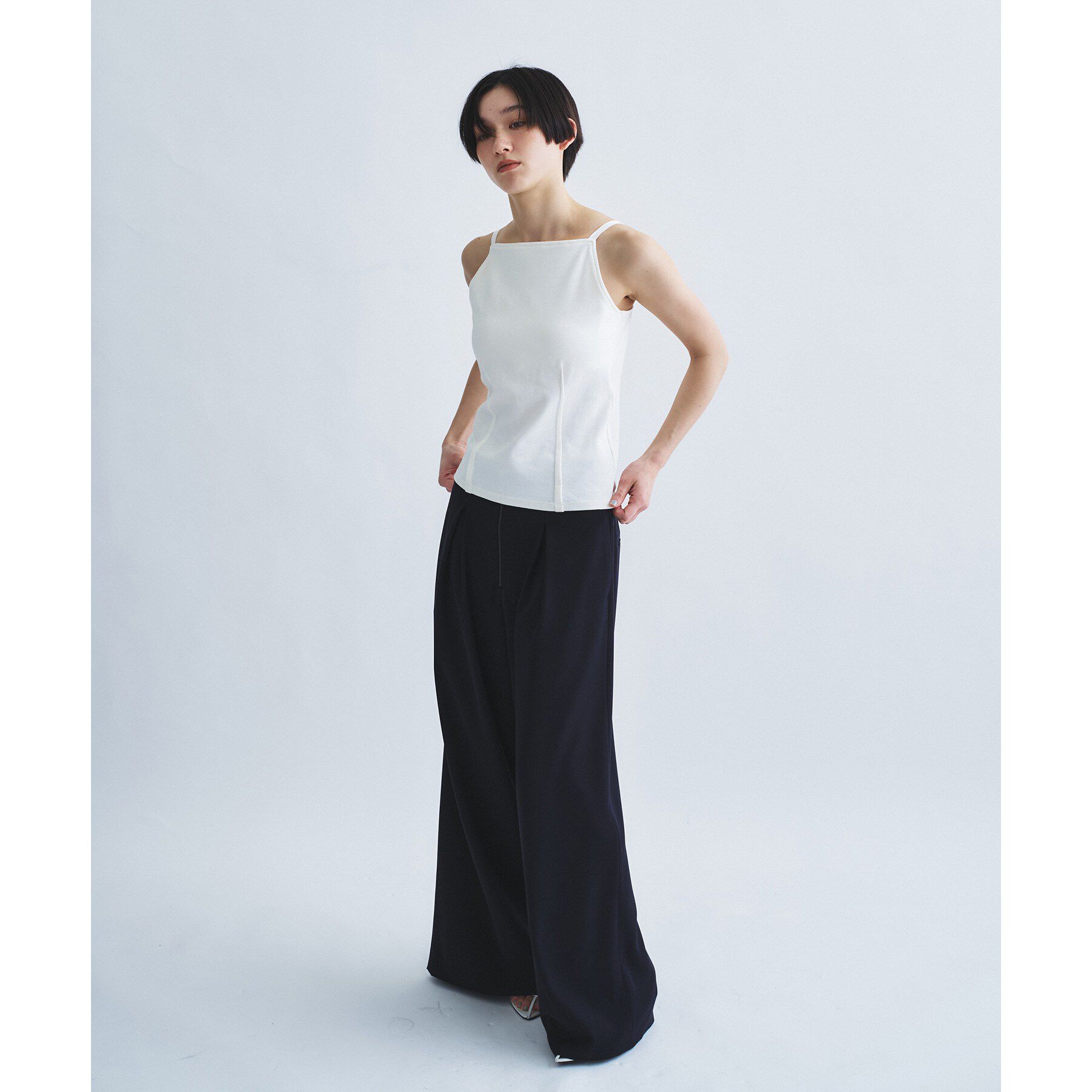 CODE A「edge line camisole」|キャミソール|