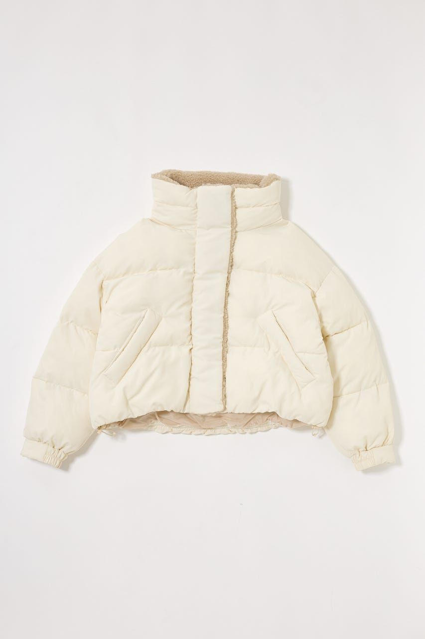 MOUSSY「STAND COLLAR PUFFER ジャケット」|ブルゾン・スタジャン|IVOY3
