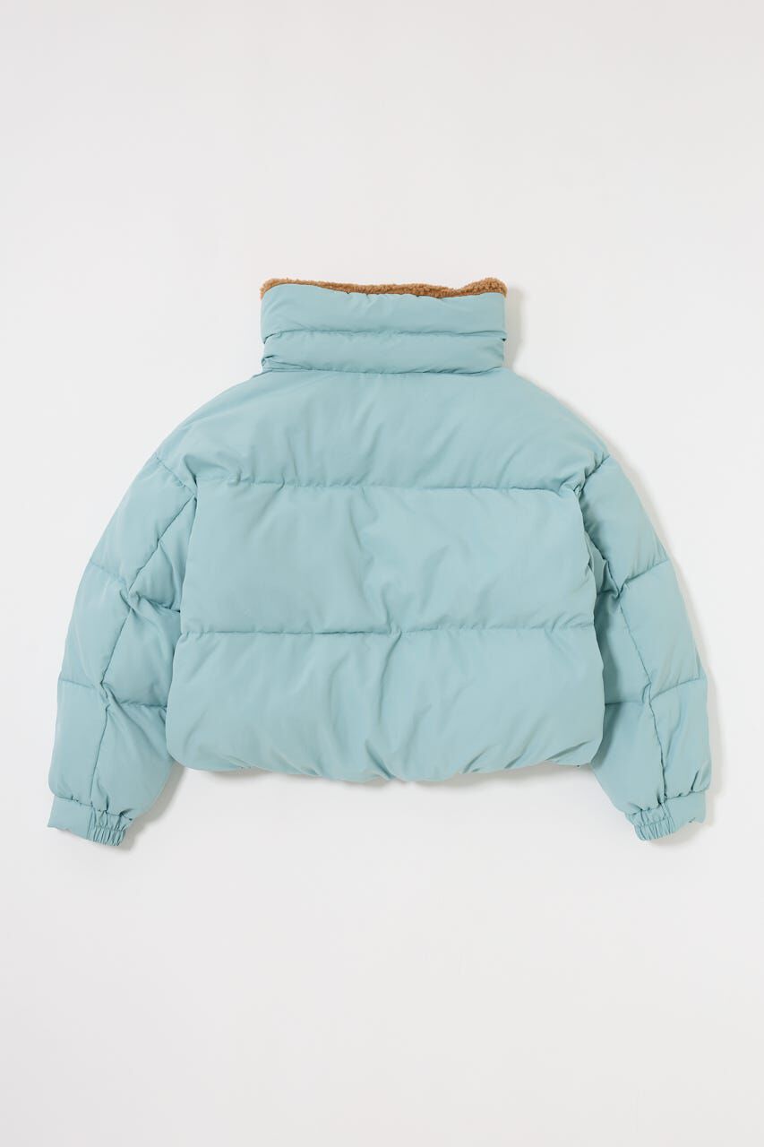MOUSSY「STAND COLLAR PUFFER ジャケット」|ブルゾン・スタジャン|