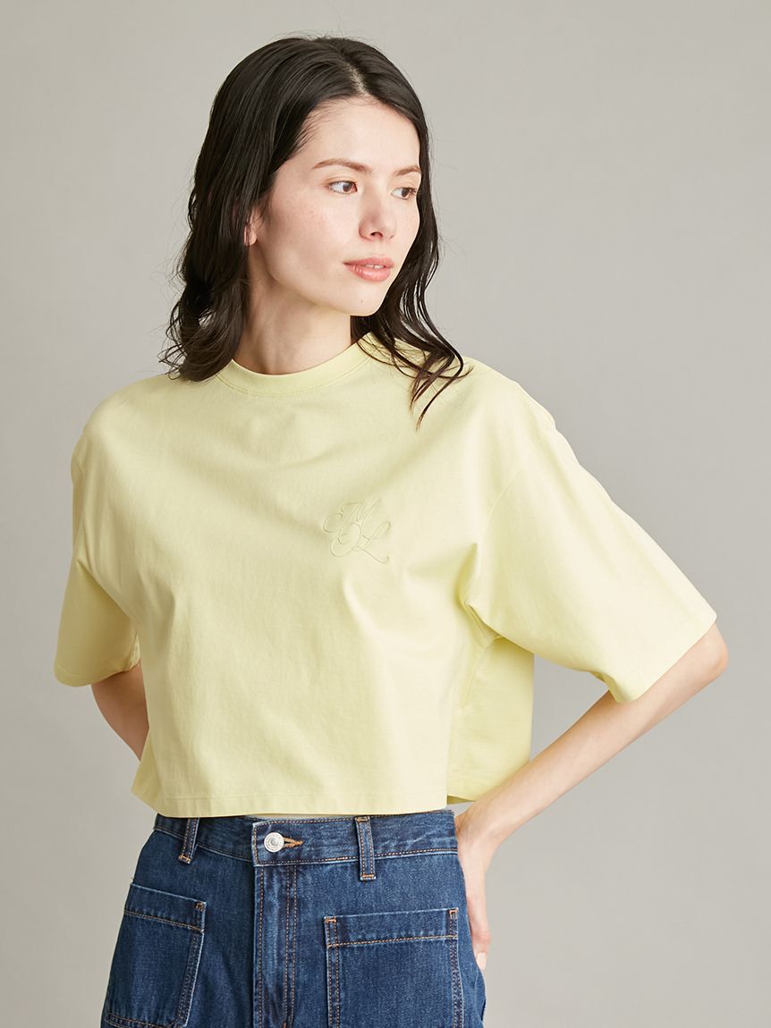 Mila Owen「【WEB限定カラー】ハイラインモノグラムＴシャツ」|Tシャツ・カットソー|