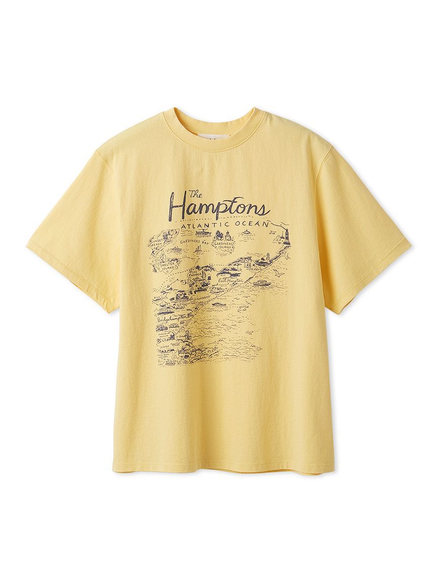 Mila Owen「ＭａｐＰａｔｔｅｒｎグラフィックＴシャツ」|Tシャツ・カットソー|YEL