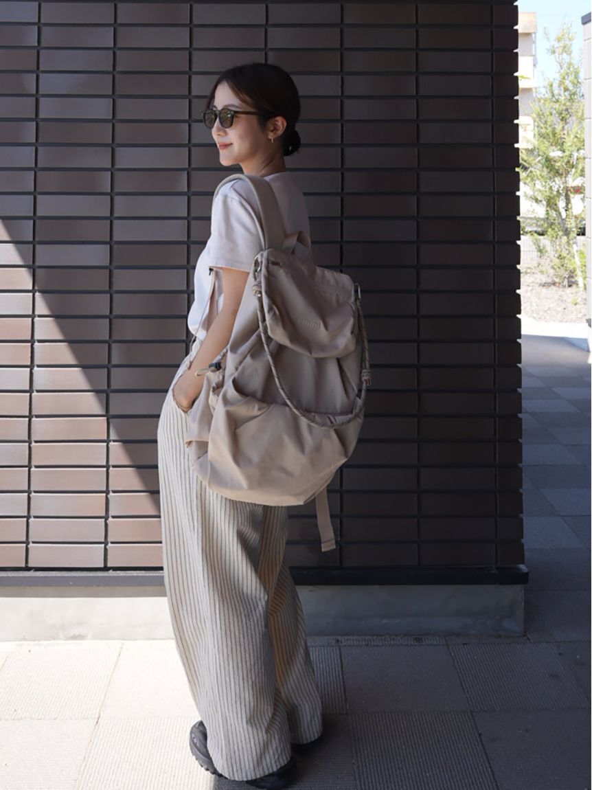 emmi atelier「【ONLINE限定カラーあり】マルチユースバックパック」|リュック|