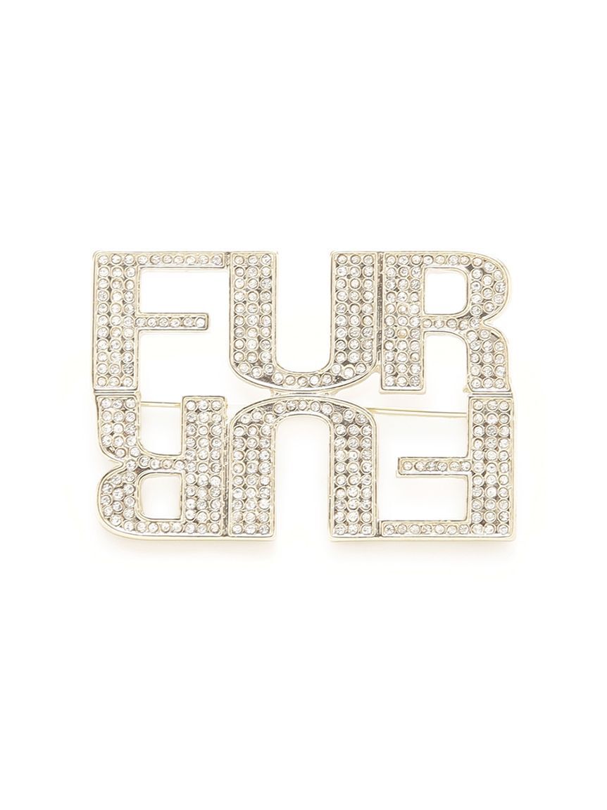 FURFUR「FURFUR ロゴブローチ」|ブローチ・コサージュ|GLD