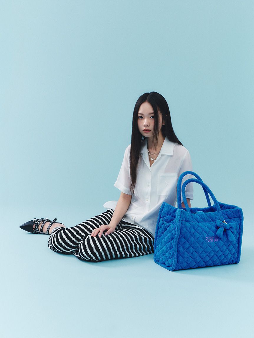 FURFUR「ロゴ刺繍バンドゥブラトップ」|インナー|