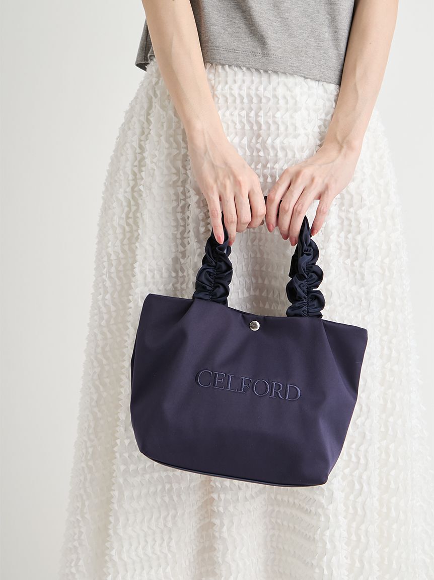 CELFORD「【WEB限定カラー】フリルラメ刺繍トートバッグ（small）」|トートバッグ|