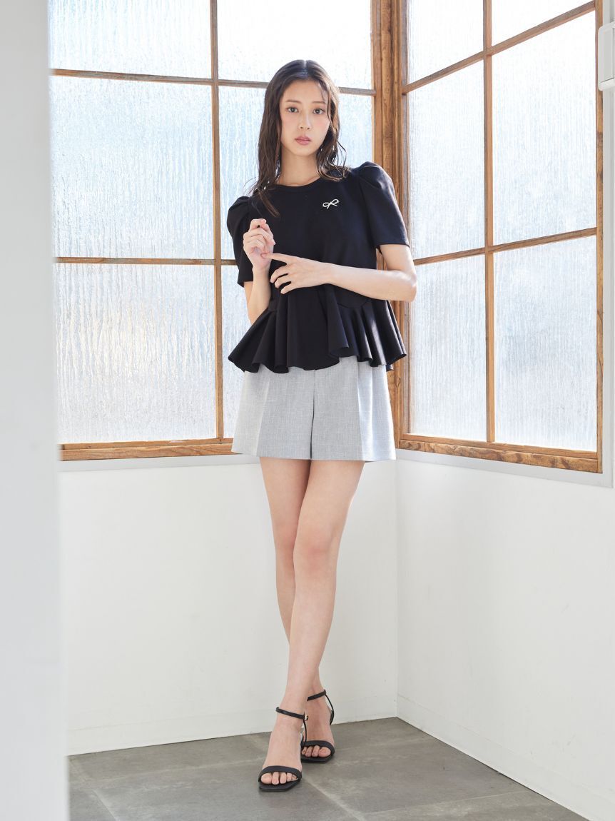 CELFORD「【洗える】アシンメトリーカットトップス」|Tシャツ・カットソー|