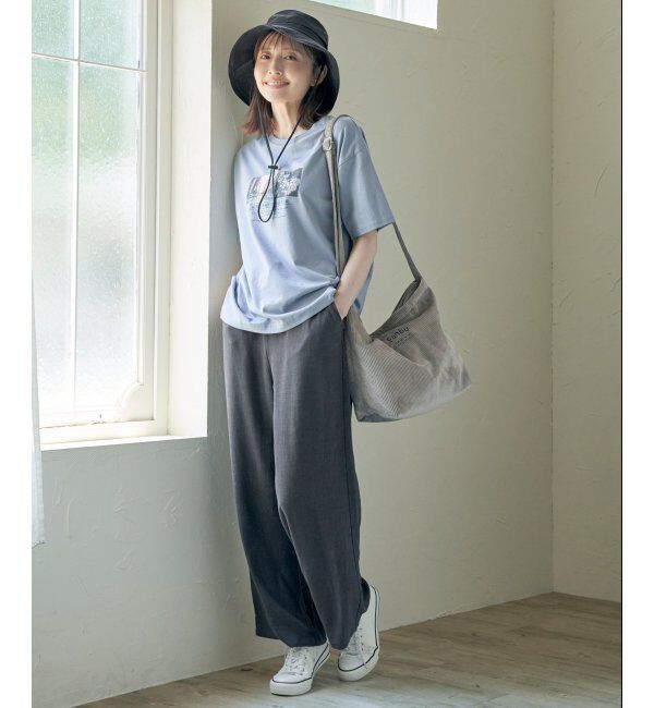 ikka「イージーワイドパンツ」|その他|